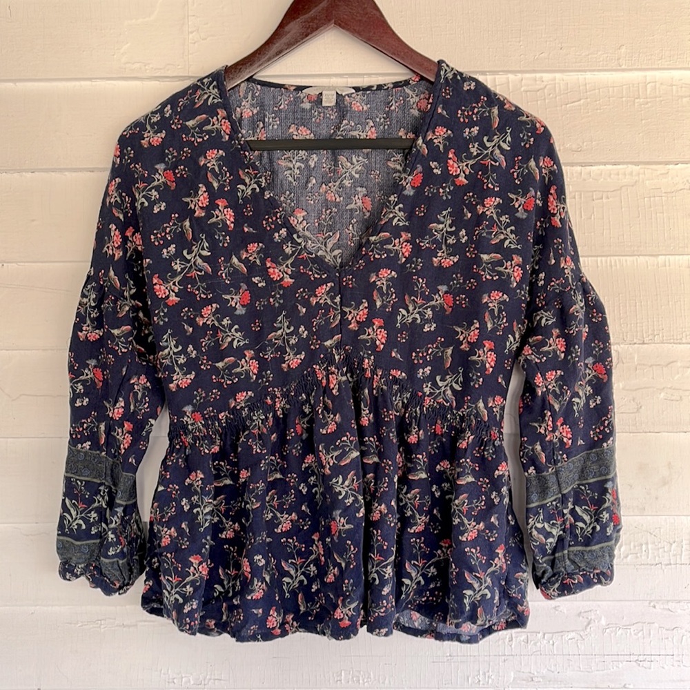 Lucky Brand Floral Top